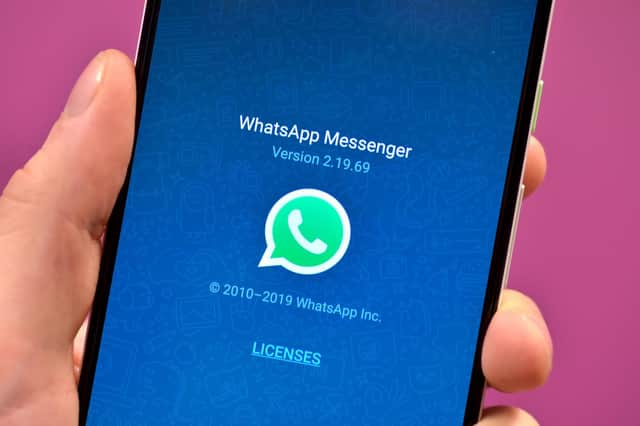 The messenger application has rushed to roll out a security fix after concerns were raised hackers could inject surveillance software on to phones via the call function. Nick Ansell/PA Wire
