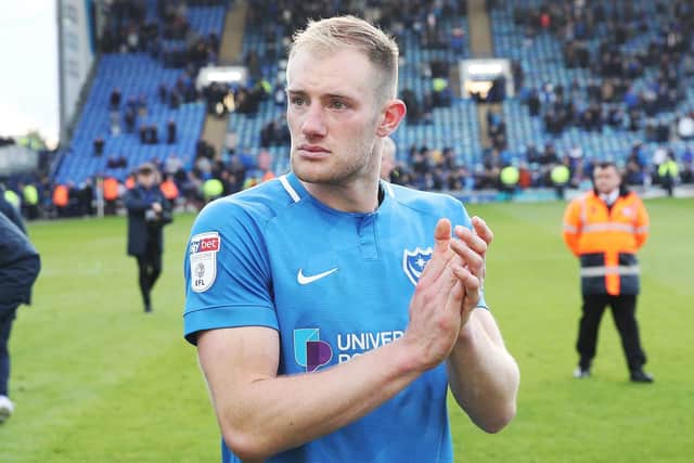 Pompey defender Matt Clarke Picture: Joe Pepler
