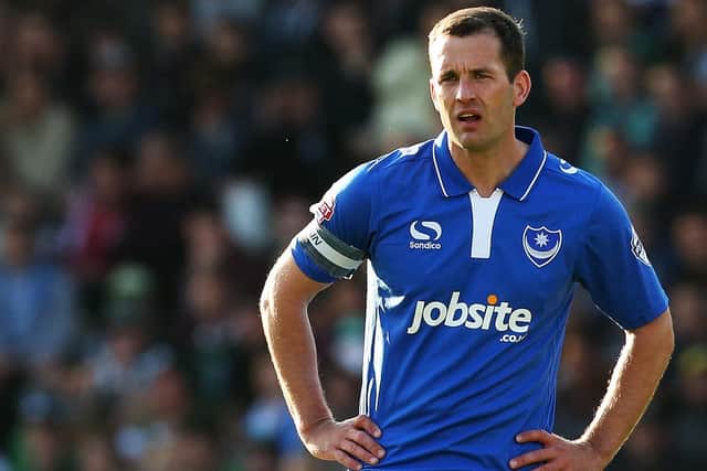 Former Pompey skipper Michael Doyle Picture: Joe Pepler