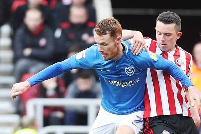 Tom Naylor in action against Sunderland. Picture: Joe Pepler