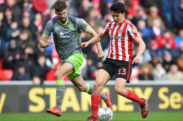 Sunderland's Luke O'Nien. Photo by Harriet Lander/Getty Images.