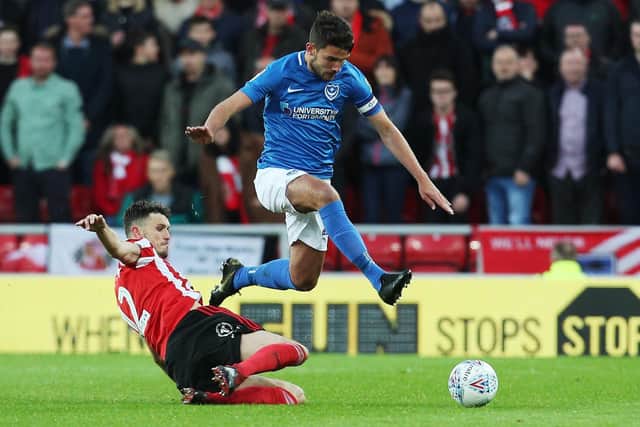 Gareth Evans in action at Sunderland. Picture: Joe Pepler