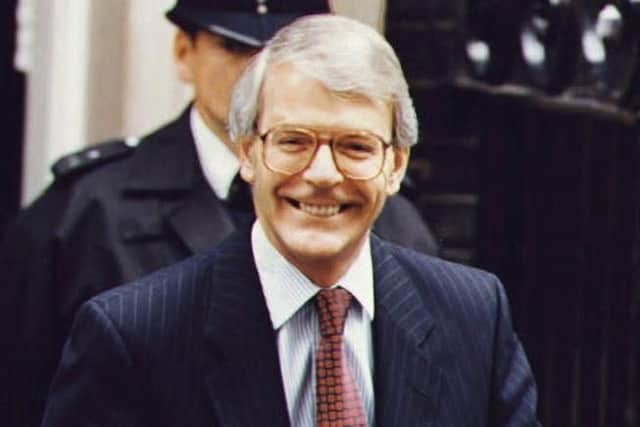 Prime minister John Major in July 1993. Picture: JE/AFP/Getty Images