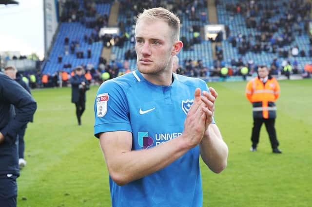 Matt Clarke is likely to leave Pompey this summer. Picture: Joe Pepler