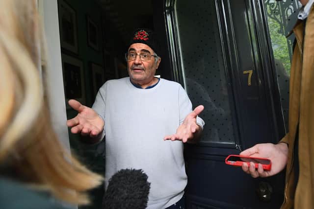 Baker was sacked from BBC Radio 5 Live for tweeting a joke about the Duke and Duchess Of Sussex's son featuring a picture of a chimpanzee. Picture: Victoria Jones/PA Wire