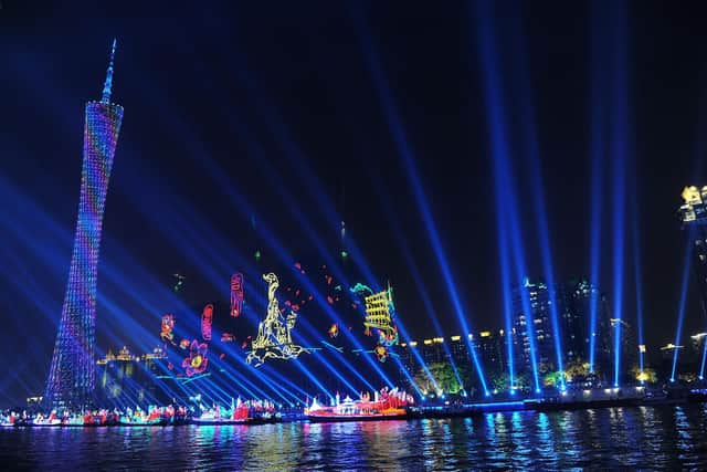 Steve Canavan got chatted up because he was too scared to go up the Canton Tower, China.