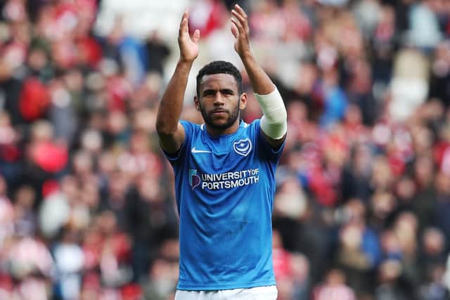 Pompey are in discussions to extend Nathan Thompson's contract. Picture: Joe Pepler