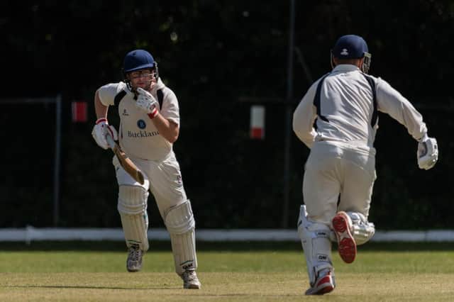 Hambledon's Lewis Le-Clercq helped the team post just enough runs to defend in dramatic fashion. Picture: Vernon Nash (110519- 19)
