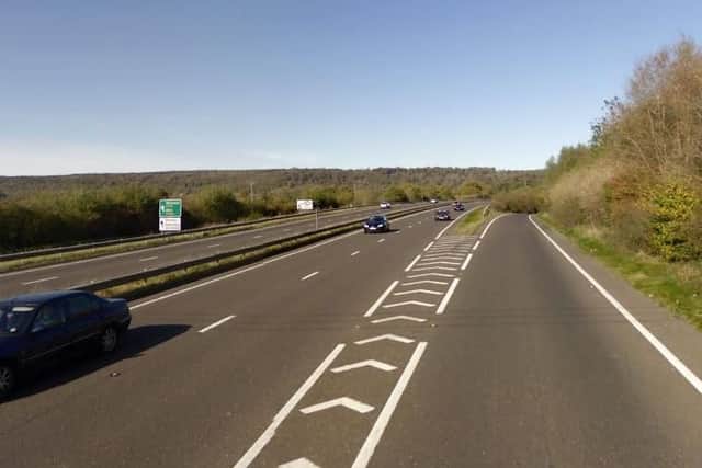 70mph. A3. Northbound.