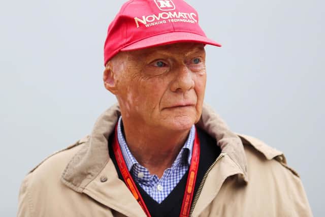 Niki Lauda has died at the age of 70. Picture: David Davies/PA Wire.