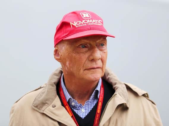 Niki Lauda has died at the age of 70. Picture: David Davies/PA Wire.