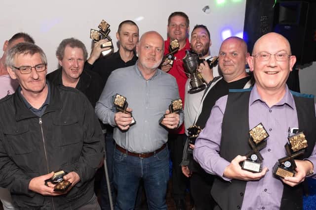 The Stag have been competing well in the Portsmouth darts scene and were runners-up in the Challenge Cup recently. Picture: Keith Woodland (270419-40)