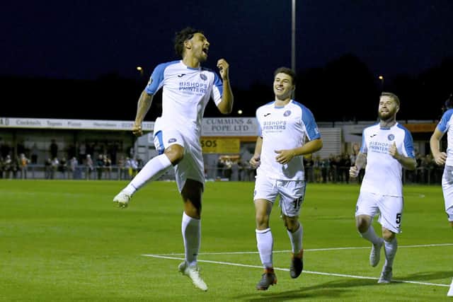 Theo Lewis is another impressive new signing for Gosport Borough. Picture: Neil Marshall (180905-102)