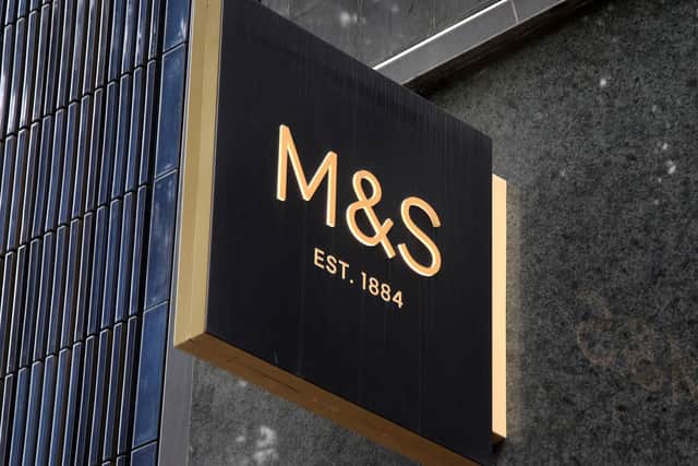 Marks & Spencer has posted a 10 per cent drop in annual profits. Picture: Yui Mok/PA Wire