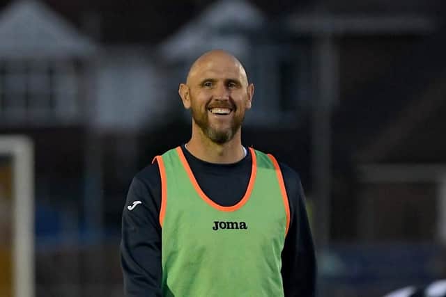 Lee Molyneaux has been busy boosting his Gosport Borough squad this summer. Picture: Neil Marshall (180704-139)