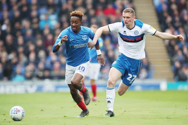 Jamal Lowe scored 17 goals for Pompey this season. Picture: Joe Pepler