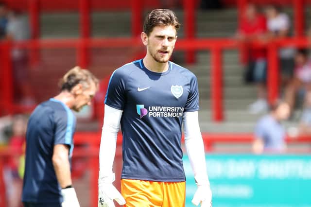 Kenny Jackett believes Luke McGee will leave Fratton Park this summer. Picture: Joe Pepler