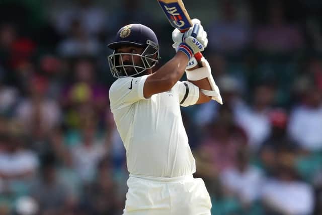 Ajinkya Rahane scored 119 on his Hampshire debut. Picture: Cameron Spencer/Getty Images