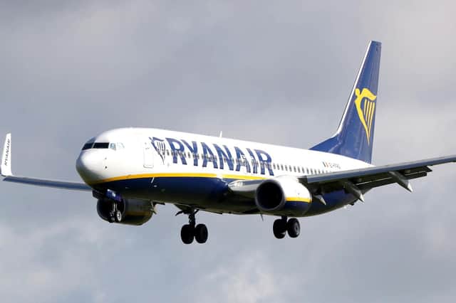 British woman dies on Ryanair flight in Majorca. Picture: Niall Carson/PA Wire