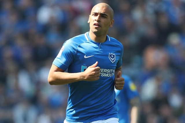 Former Pompey loanee James Vaughan Picture: Joe Pepler