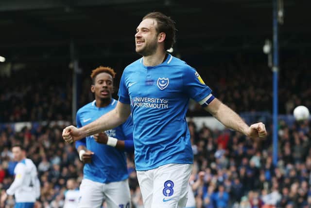 Brett Pitman has impressed Kenny Jackett in the number 10 role during the second half of the campaign. Picture: Joe Pepler