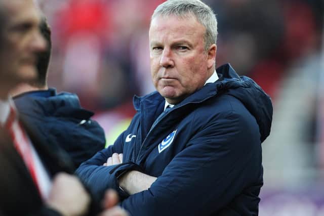 Pompey boss Kenny Jackett