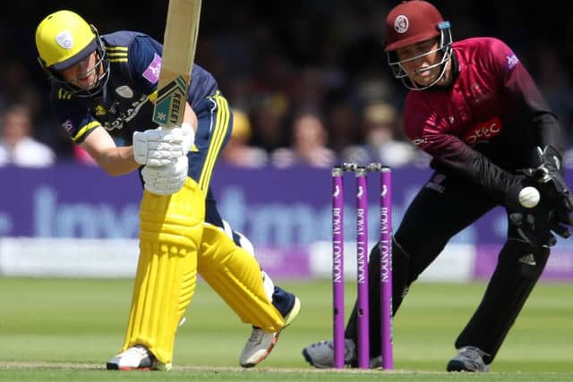 Hampshire's Sam Northeast top scored for his county during the Royal London One-Day Cup final loss at Lord's