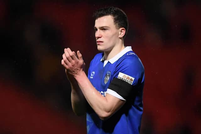 Oldham's George Edmundson. Picture: Laurence Griffiths/Getty Images