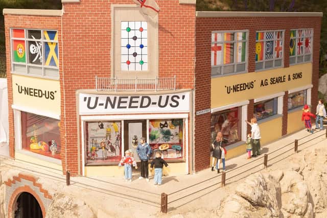 The U-Need-Us model.Picture: Keith Woodland (250519-16)