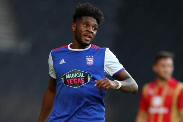 Ipswich Town forward Ellis Harrison. Picture: Catherine Ivill/Getty Images