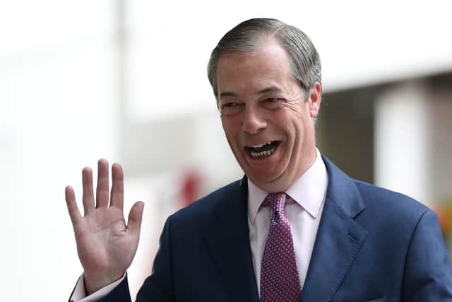 Brexit Party leader Nigel Farage. Picture: Jonathan Brady/PA Wire