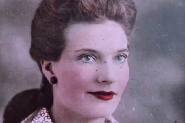 Evelyn Guy when she was 23 years old.