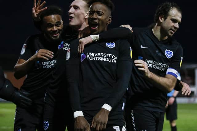 Pompey will have more miles to travel on the road - but it's a division which presents a big opportunity.
Photo by Daniel Chesterton/phcimages.com/PinPep