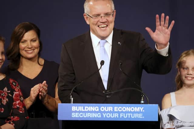 Australian Prime Minister Scott Morrison will also be coming to Southsea Common on June 5 (AP Photo/Rick Rycroft)