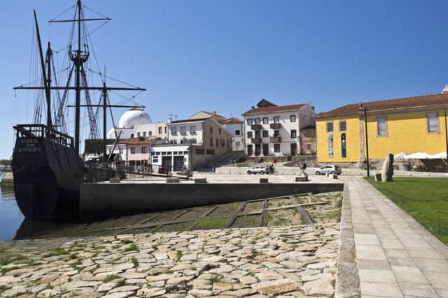 The sixteenth century Nau Quinhentista ship.