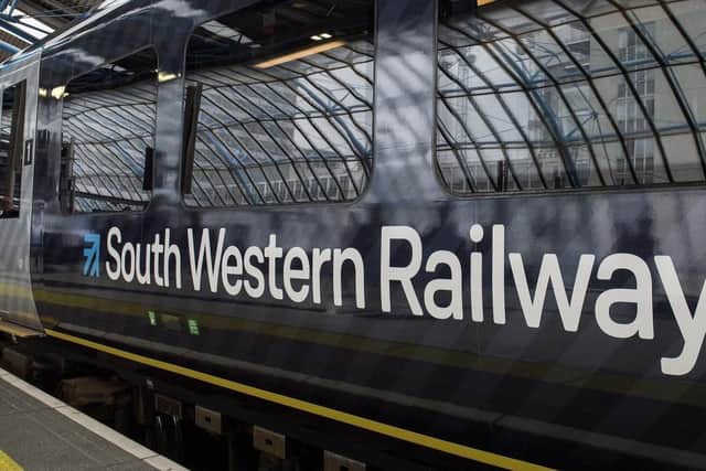South Western Railway services are disrupted. Picture: Victoria Jones/PA Wire