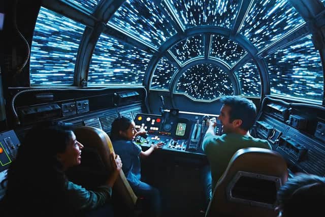 The Millennium Falcon: Smugglers Run opens on Friday
