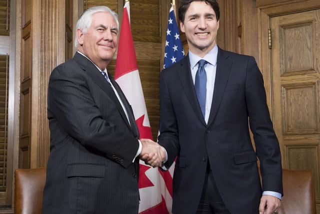 The Canadian Prime Minister will join a number of other World Leaders in Portsmouth. (Adrian Wyld/The Canadian Press via AP)