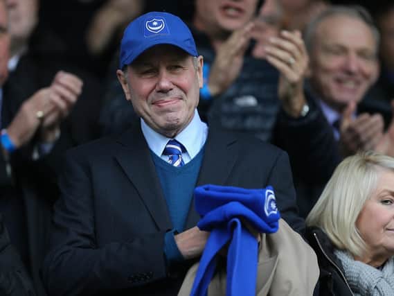 Pompey owner Michael Eisner .Photo by Pete Norton/Getty Images