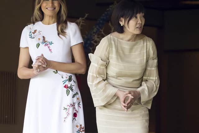 U.S. first lady Melania Trump is also coming to Portsmouth on June 5.