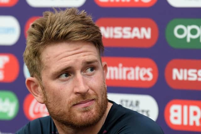 Liam Dawson is among those in contention for an England World Cup outing against Pakistan. Picture: Alex Davidson/Getty Images