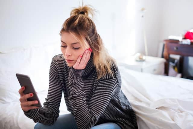 Fiona Caine gives advice to a woman whose online boyfriend stood her up.