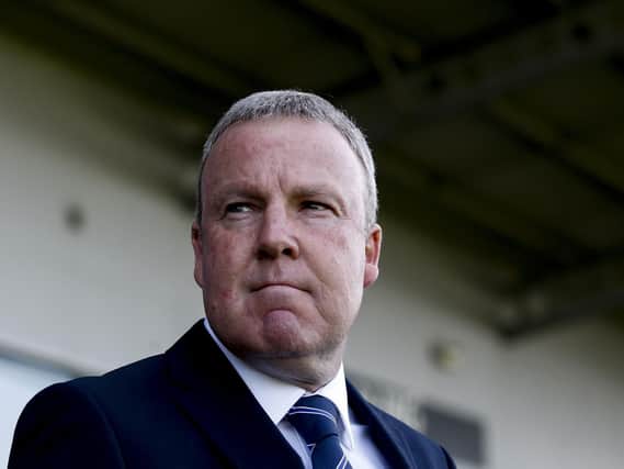 Portsmouth Manager Kenny Jackett before the Sky Bet League One match between Burton Albion and Portsmouth at Pirelli Stadium on April 19th 2019 in Burton, England. (Photo by Daniel Chesterton/phcimages.com)