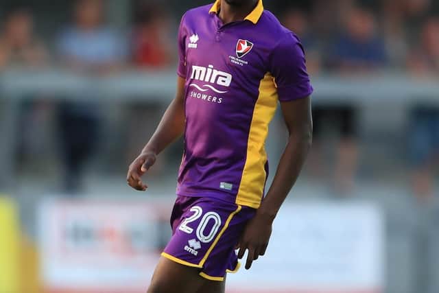 New Peterborough striker Mo Eisa. (Photo by Marc Atkins/Getty Images)
