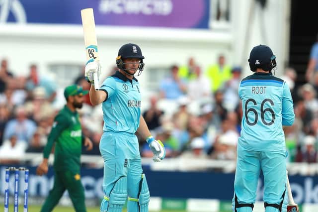 Jos Buttler of England impressed during the Group Stage match of the ICC Cricket World Cup 2019 between England and Pakistan at Trent Bridge. Picture: David Rogers/Getty Images