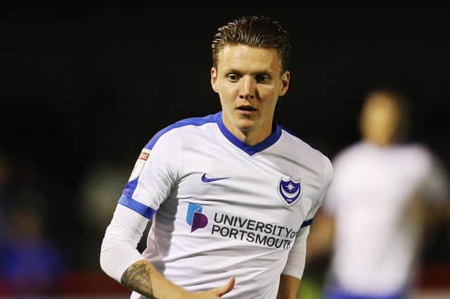 Former Pompey loanee Joe Mason has joined MK Dons. Picture: Joe Pepler