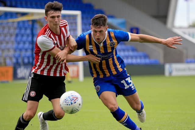 James Bolton, right, is reportedly poised to move to Pompey.