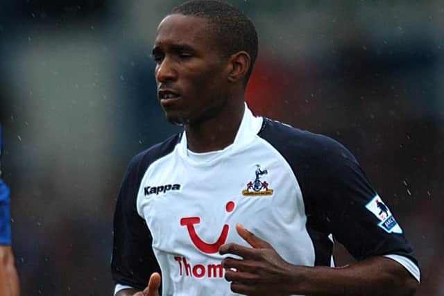 Spurs' Jermain Defoe was a transfer target for Pompey