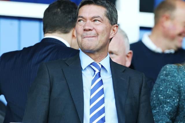 Pompey chief executive Mark Catlin