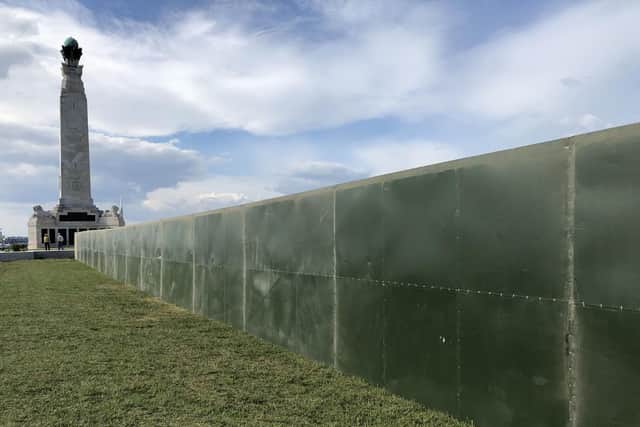 This is when the security barrier on Southsea common will come down. Picture: Ben Mitchell/PA Wire